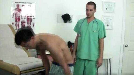 Naked male medical exams