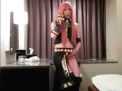 Amateur Asian CD cosplay jo - boyfriendtv.com