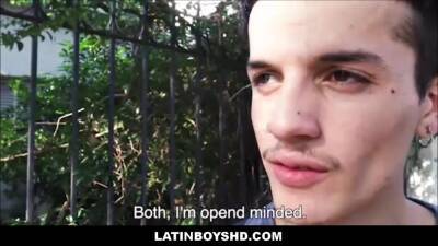 Bisexual Twink Latin Boy Paid Cash To Fuck Stranger POV - boyfriendtv.com