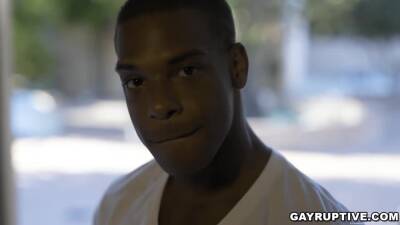 Lance Charger - Adrian Hart - Black hunk confessing his feelings with his old gay neighbor - boyfriendtv.com