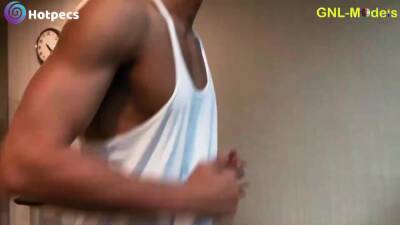 Hot Asian guy training hard his pecs for nipple play! - boyfriendtv.com