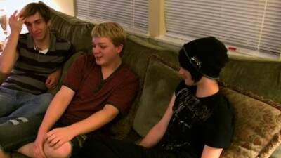 Gay emo teen movies porn Aron, Kyle and James are hanging ou - nvdvid.com