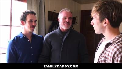 Dale Savage - Greg Mckeon - Twink Stepson And Hot Stepdad Take Turns Fucking Grandpa - boyfriendtv.com