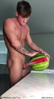 Fucking A Watermelon 🍉 - Troy - boyfriendtv.com