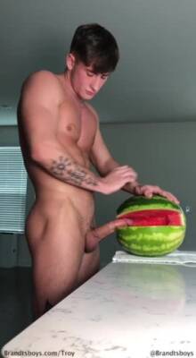 Fucking A Watermelon 🍉 - Troy - boyfriendtv.com
