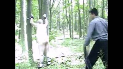 Spanked in the woods outdoors Toronto Canada - boyfriendtv.com - Canada
