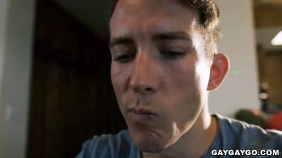 Cain Marko - Cain manages to convince Isaac to let him in his house after he showed him his cock - boyfriendtv.com