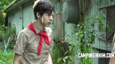 Boyscouts Fuck In An Abandoned Warehouse In The Woods - boyfriendtv.com