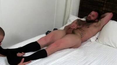 Nude penis gay porn Derek Parker's Socks and Feet Worshiped - nvdvid.com