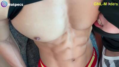 Hot muscle asian guy getting nipple play, muscle worship and nipple licking1 - boyfriendtv.com
