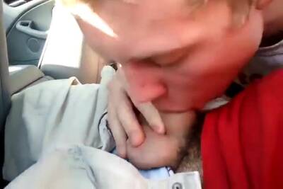 Blowing a friend in the car and he cums in my mouth - boyfriendtv.com