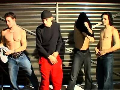 Pissing emo boys video gay Garage Piss Orgy For Justin - nvdvid.com