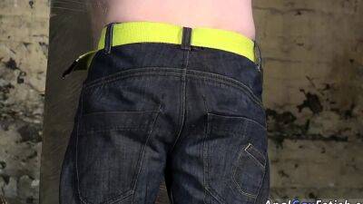 Bigger erected dick inside trouser gay porn Horny dude - drtuber.com