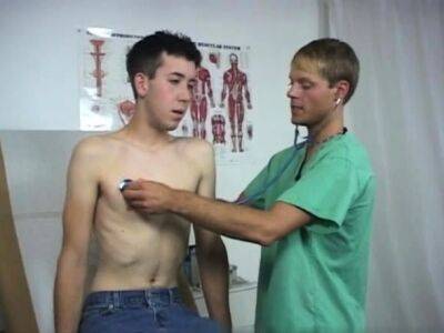 Boy undressing front of doctor and gay twink diaper at - drtuber.com
