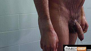 Stepdad Bring The Soap And A BONUS BIG COCK UP JOCK'S ASS - gayxo.com